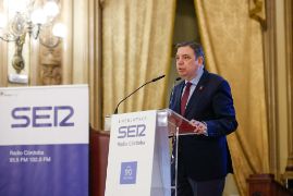 Hoy, en un desayuno informativo de la Cadena SER en Córdoba