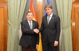 Hoy, en la sede del Ministerio  