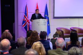 Hoy, en la clausura de la Spain Food Nation Summit en Londres