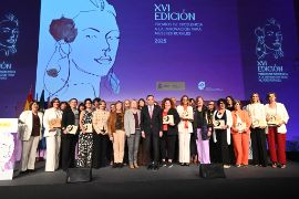 Hoy, en la entrega de los Premios de Excelencia a la Innovación para Mujeres Rurales