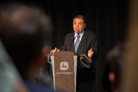 En el centro de innovación John Deere en Parla