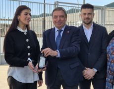 Hoy, en una visita a la almazara Simón Rosa y a la cooperativa Nuestra Madre del Sol, en la DOP Montoro-Adamuz 