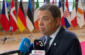 Hoy, en Bruselas, en el Consejo de Ministros de Agricultura de la Unión Europea