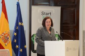 Durante el lanzamiento de la II edición del programa “StartBEC”