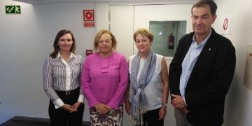 Hoy, en la sede  de la Secretaría Geneal de Pesca