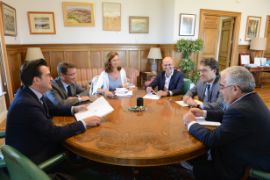 Hoy, en la sede del Ministerio