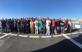 HOY, EN LA PRESENTACIÓN DEL CURSO INTERNACIONAL GEOTRACES, A BORDO DEL BUQUE ESCUELA DE COOPERACIÓN PESQUERA 