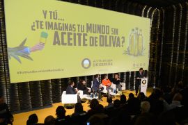Hoy, en la presentación de resultados y de la nueva campaña de promoción de Aceites de Oliva de España