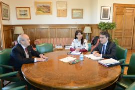 HOY, EN LA SEDE DEL MINISTERIO