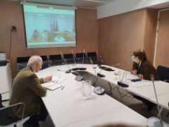 La secretaria general de Pesca se reúne con la consejera del Mar de Galicia