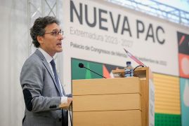 HOY, EN LA INAUGURACIÓN DE LA JORNADA “NUEVA PAC EXTREMADURA 2023-2027”, EN MÉRIDA  