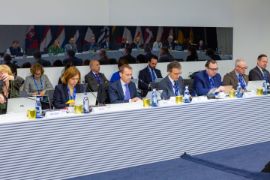 Hoy, en la inauguración de la 4ª Reunión de directores de los Planes Estratégicos de la PAC