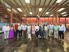 Hoy, en una reunión mantenida en Isla Cristina (Huelva)  