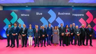Hoy, en Vigo, en la inauguración de la feria Conxemar