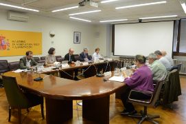 Hoy, en la sede del ministerio