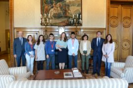 EN LA SEDE DEL MINISTERIO 