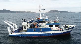 A bordo del buque oceanográfico Emma Bardán