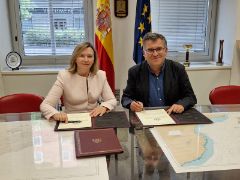 Hoy, en la sede de la Secretaría General de Pesca