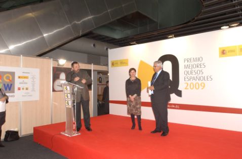 Fotografía del acto de entrega de premios