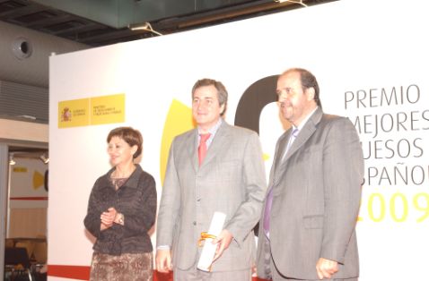Fotografía del acto de entrega de premios
