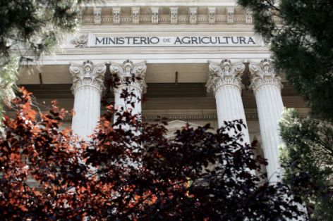 La denominación de "Ministerio de Agricultura" exclusivamente, que se ha mantenido en la fachada principal, aparece por primera vez en...