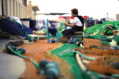 Redera en la localidad de Santa Pola