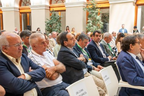 Hoy, en la presentación de un libro conmemorativo sobre la PAC