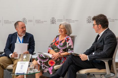 Hoy, en la presentación de un libro conmemorativo sobre la PAC