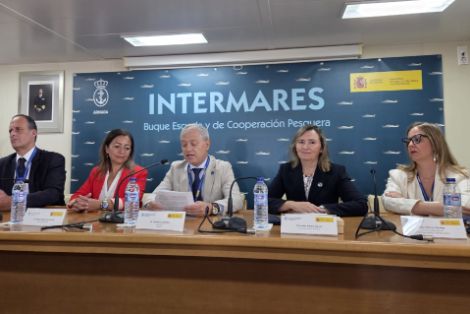 Hoy, en un acto celebrado a bordo del buque de formación Intermares 