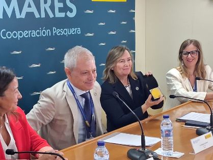 Hoy, en un acto celebrado a bordo del buque de formación Intermares 