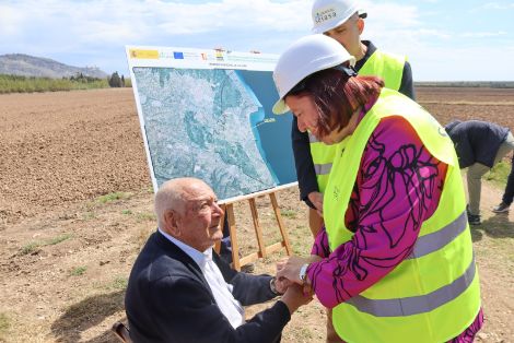 Hoy, en la visita a la Comunidad de Regantes de Cullera (Valencia)  