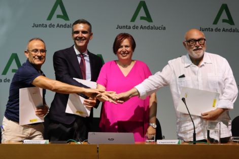 Hoy, en un acto celebrado en Sevilla