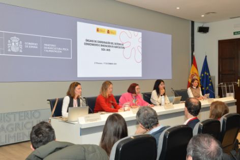 Hoy, en la sede del Ministerio de Agricultura, Pesca y Alimentación