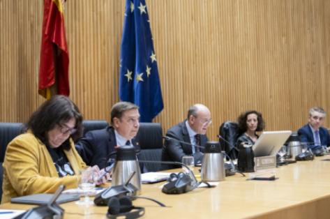 Hoy, en una comparecencia en el Congreso de los Diputados 