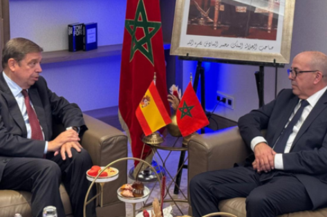 Reunión de los ministros de Agricultura de España y Marruecos en Rabat