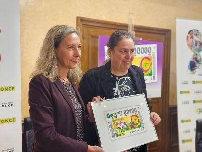 Hoy, en la presentación del cupón de la ONCE por el Día nternacional de las Mujeres Rurales