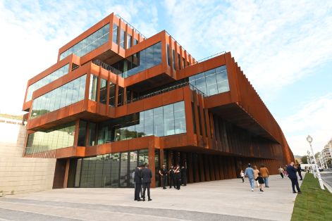 Hoy, en San Sebastián, en la inauguración del Gastronomy Open Ecosystem