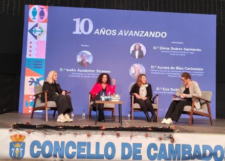 Hoy, en la celebración del X aniversario de Anmupesca