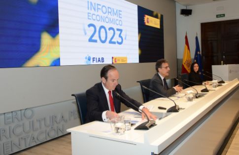 Hoy, en el acto de presentación del Informe Económico de la Industria de Alimentación y Bebidas 2023