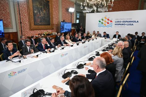 Hoy, en Faro, en la cumbre Portugal-España