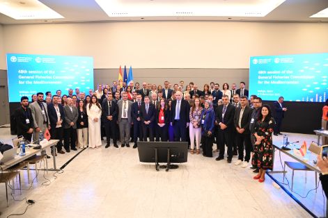 Hoy, en Málaga, en la apertura de la 48ª sesión anual de la CGPM