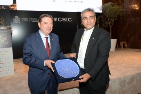 Hoy, en la clausura del I Congreso Mundial del Aceite de Oliva