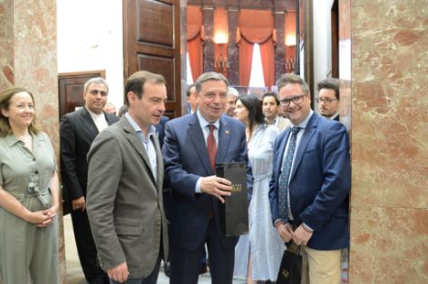 Hoy, en la clausura del I Congreso Mundial del Aceite de Oliva