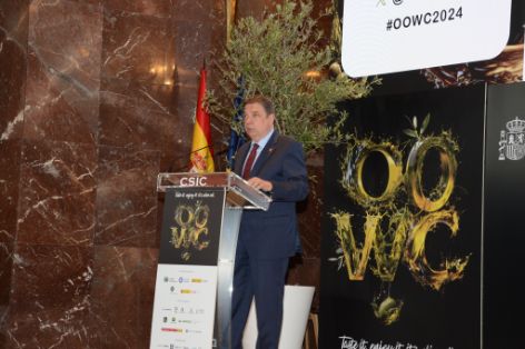Hoy, en la clausura del I Congreso Mundial del Aceite de Oliva