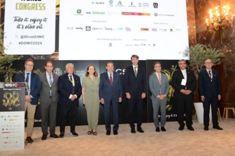 Hoy, en la clausura del I Congreso Mundial del Aceite de Oliva
