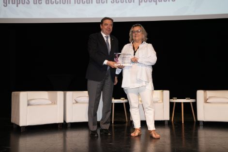 Hoy, en el VIII Congreso de la Red española de mujeres en el sector pesquero, en La Rápita (Tarragona)

