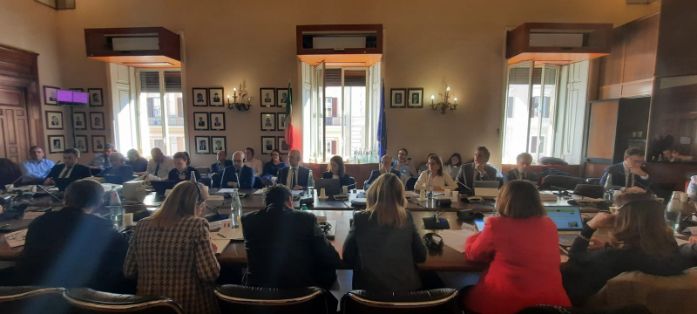 En una reunión celebrada hoy en Roma  