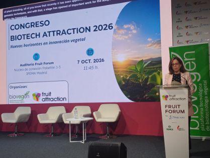 Hoy, en el congreso Biotech Attraction 2026