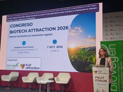 Hoy, en el congreso Biotech Attraction 2026