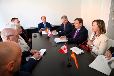 Hoy, en el marco de la feria Seafood Expo Global, en Barcelona